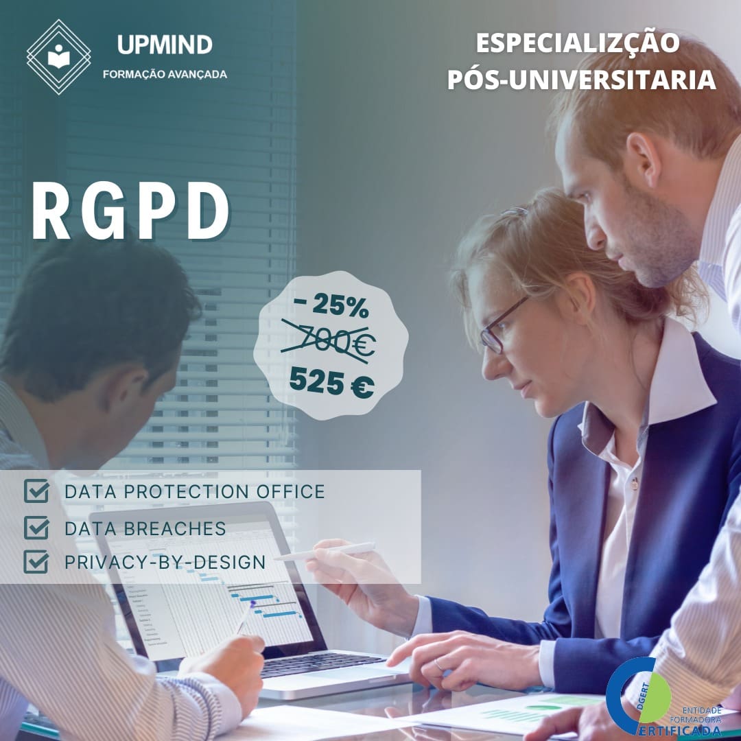 Especialização Pós-Universitária em Regulamento Geral sobre a Proteção de Dados (RGPD)