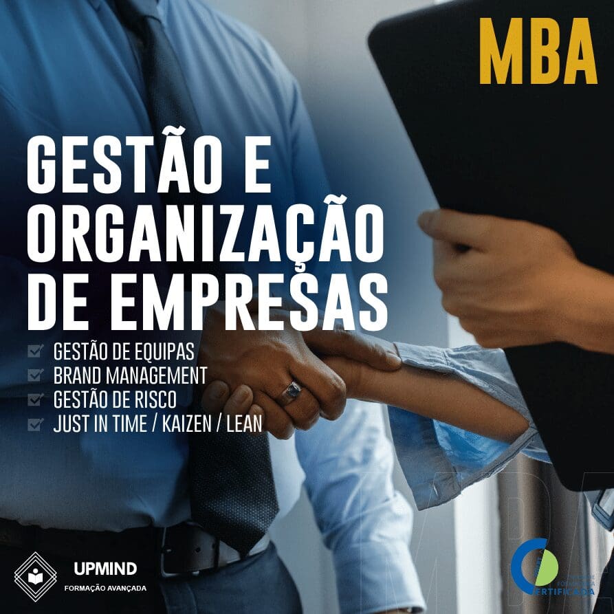 MBA - Gestão e Organização de Empresas - Janeiro 2023