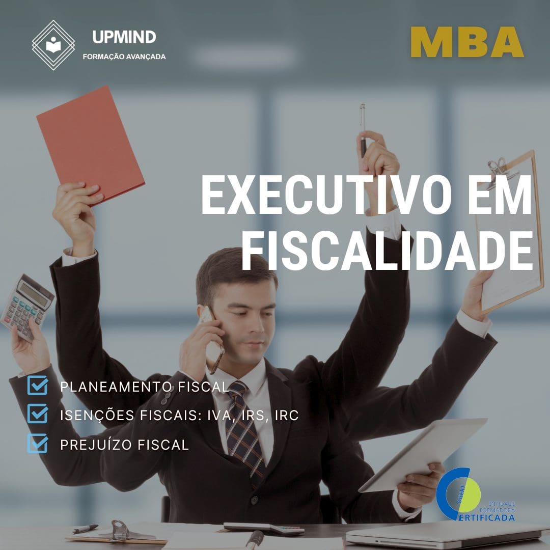 MBA em Executivo em Fiscalidade - Setembro 2024