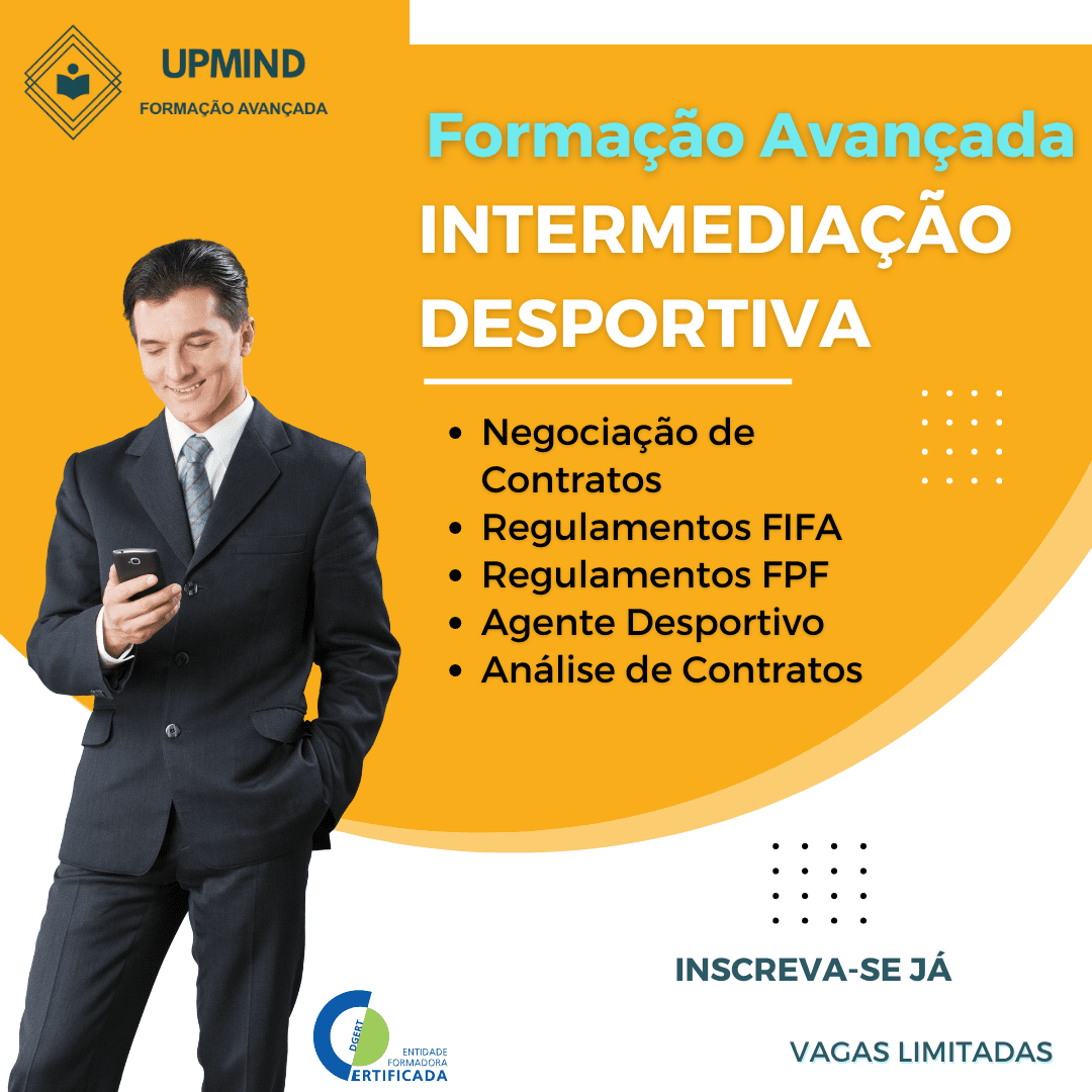 Formação Avançada em Intermediação Desportiva Internacional - Agosto 2025
