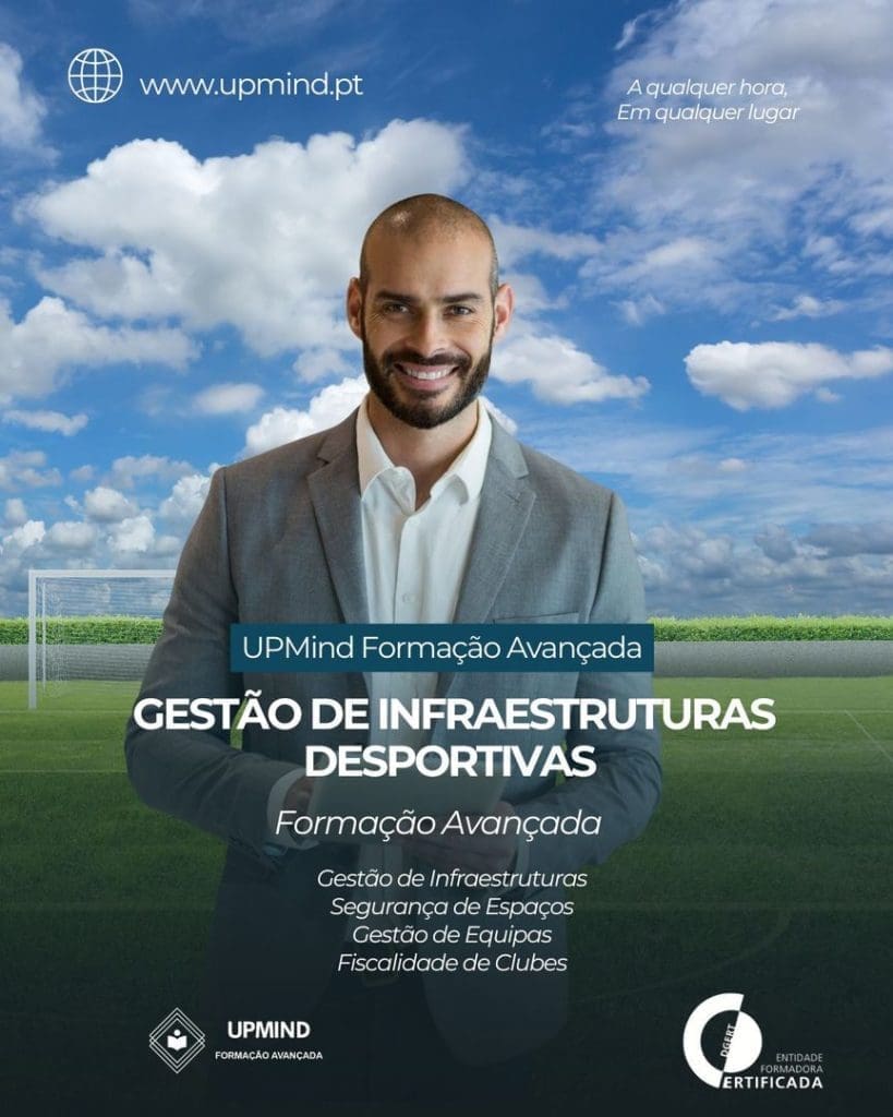 Formação Avançada em Gestão de Infraestruturas Desportivas e Clubes - Dezembro 2025